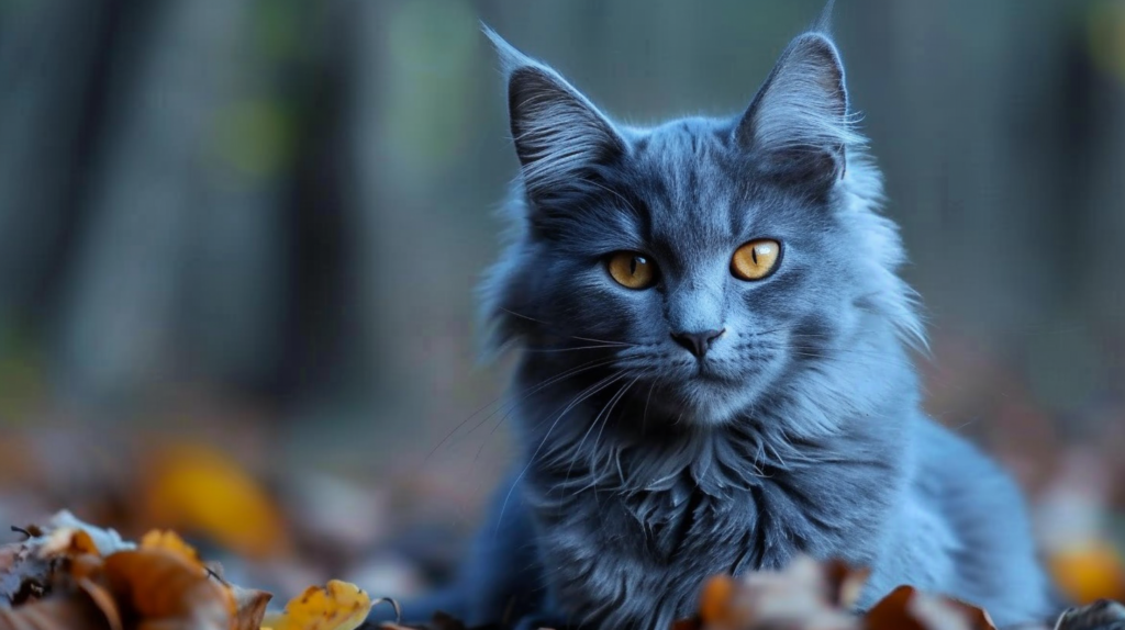Blue Maine Coon Cat - Personality, Breed Information And History