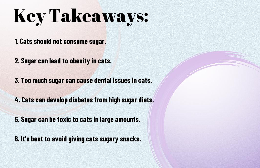 Can Cats Eat Sugar? Is It Safe For My Cats?