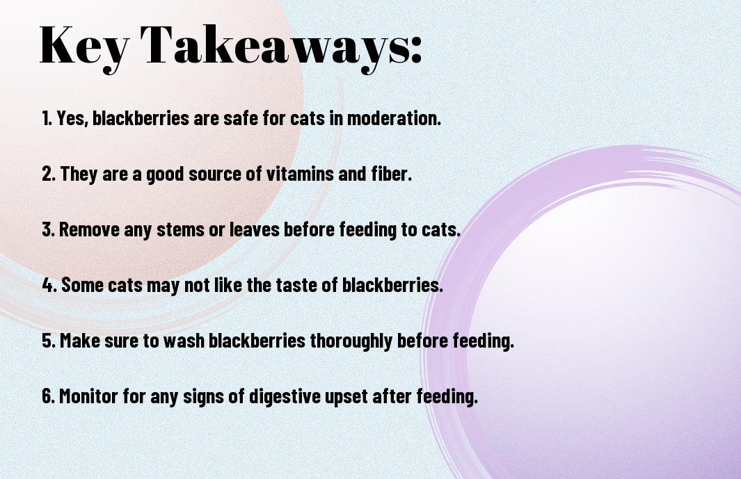 Can Cats Eat Blackberries? Is It Safe For My Cats?
