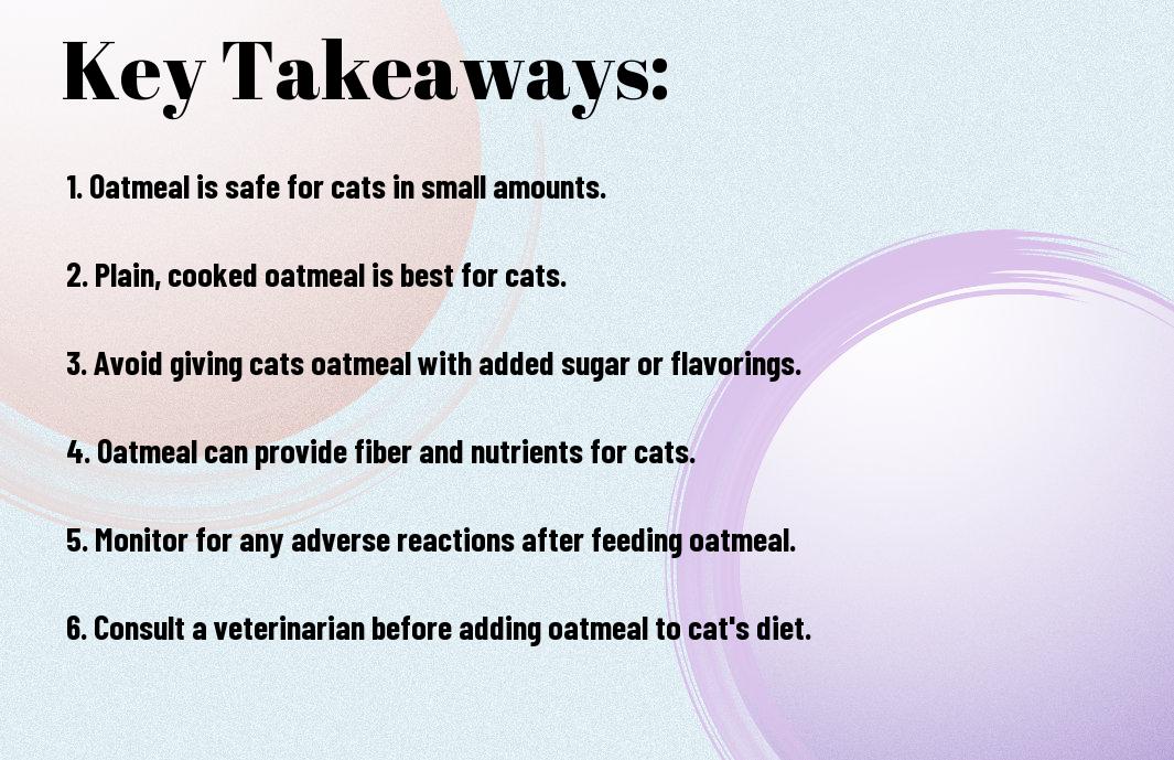 Can Cats Eat Oatmeal? Is It Safe For My Cats?