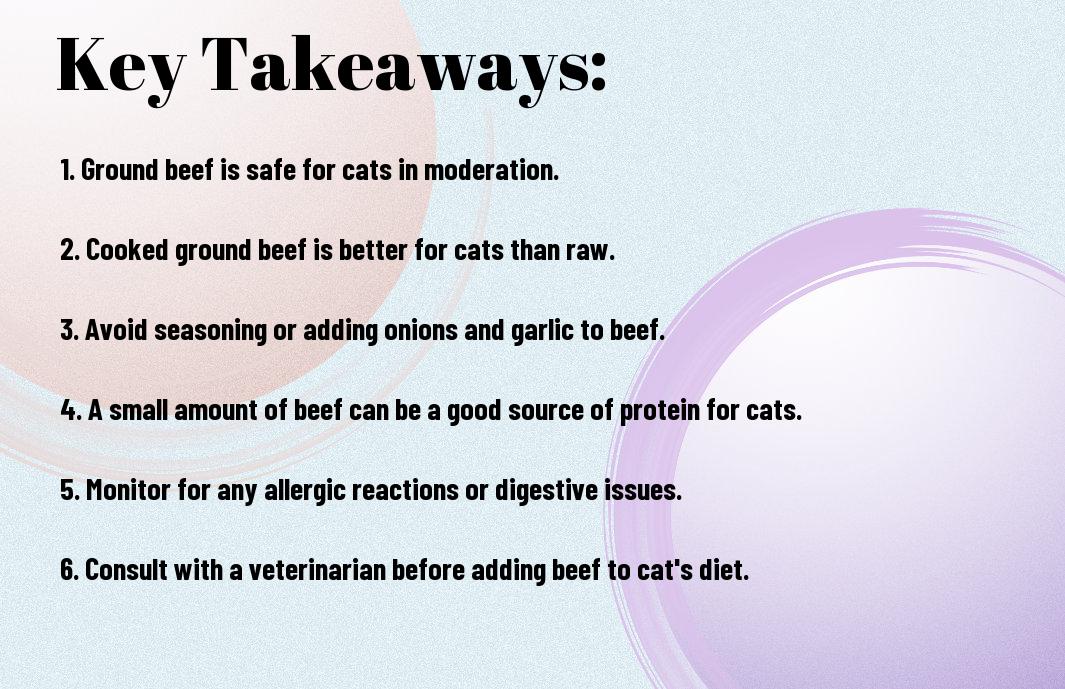Can Cats Eat Ground Beef? Is It Safe For My Cats?